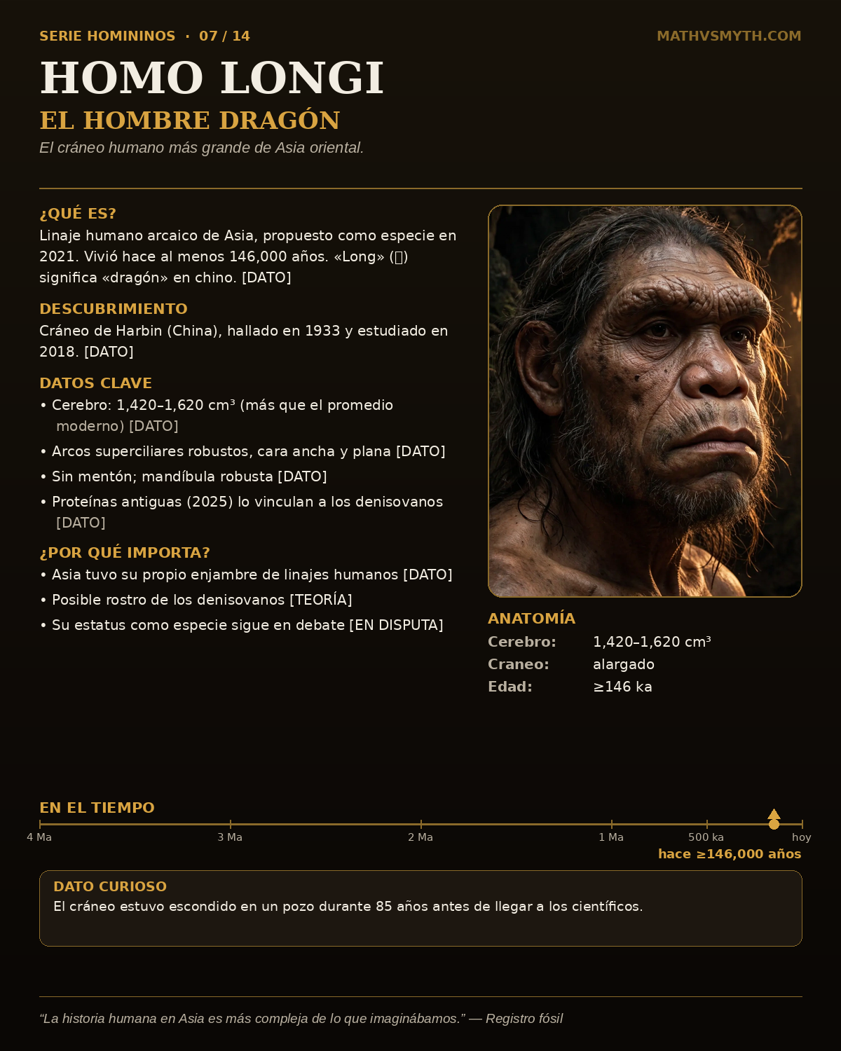 HOMO LONGI — El hombre dragón